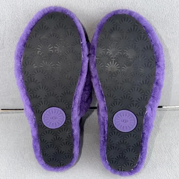 UGG Fluff Yeah Slides Purple Women’s 9 US - Picture 7 of 8